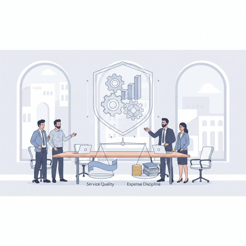 Al Mouj Businesses Expense Discipline